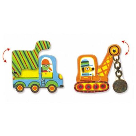 Djeco Puzzle duo / Articulo vehicles - Princess and the Pea Boutique