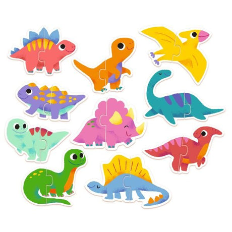 Djeco Puzzle duo - Dinos - Princess and the Pea Boutique