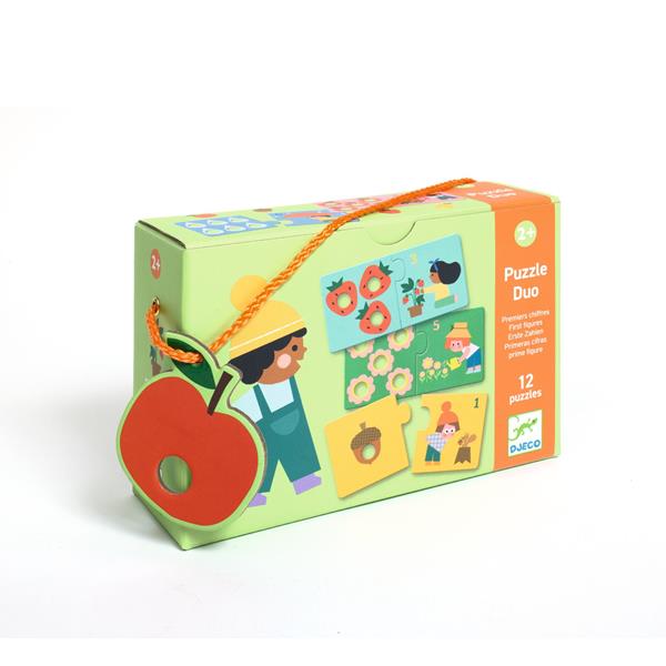 Djeco Puzzle Duo / First figures - Princess and the Pea Boutique