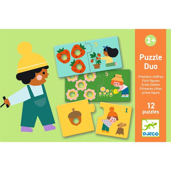 Djeco Puzzle Duo / First figures - Princess and the Pea Boutique