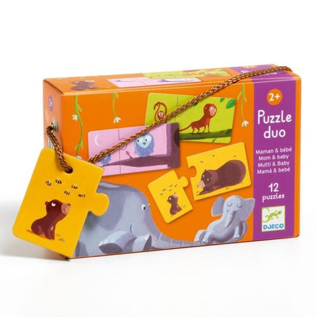 Djeco Puzzle duo / Mom and Baby - Princess and the Pea Boutique