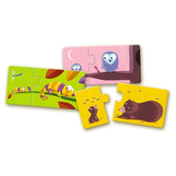 Djeco Puzzle duo / Mom and Baby - Princess and the Pea Boutique