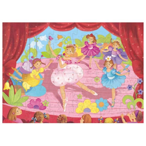 Djeco Silhouette Puzzle - Ballerina / 36 pcs - Princess and the Pea Boutique