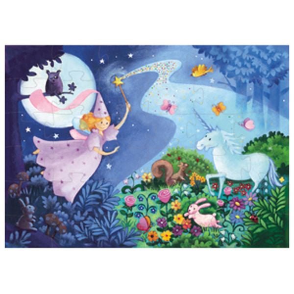 Djeco Silhouette Puzzle - Fairy / 36 pcs - Princess and the Pea Boutique