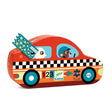 Djeco Silhouette Puzzle - he racing car - 16 pcs - Princess and the Pea Boutique