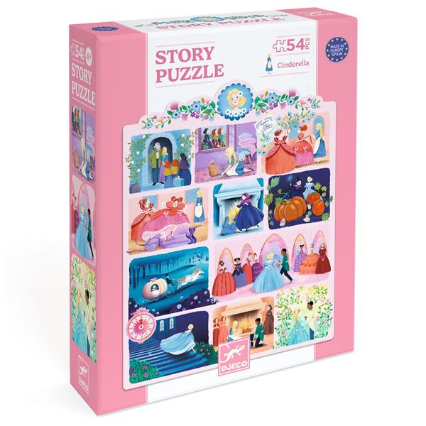 Djeco Story puzzle - Cinderella 54 pcs - Princess and the Pea Boutique