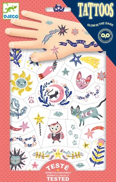 Djeco Tattoos Sweet dreams - Princess and the Pea Boutique