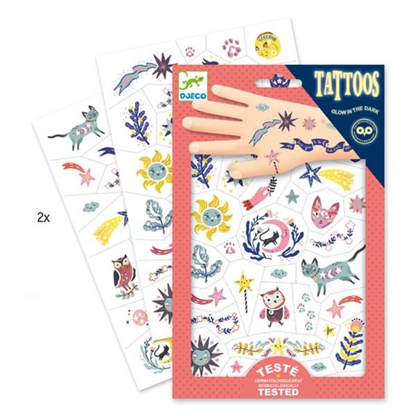 Djeco Tattoos Sweet dreams - Princess and the Pea Boutique