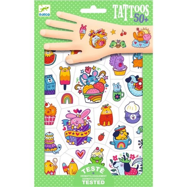 Djeco Tattoos Sweet Mimi - Princess and the Pea Boutique