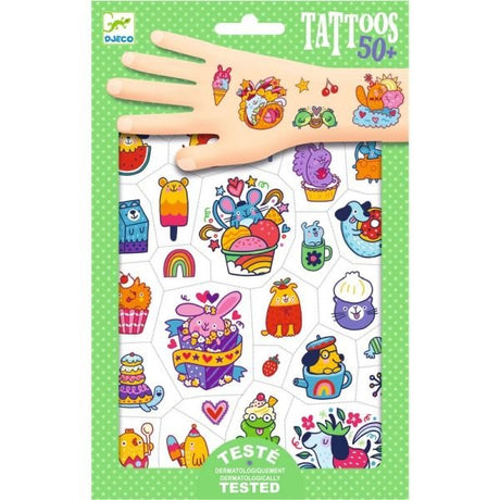 Djeco Tattoos Sweet Mimi - Princess and the Pea Boutique