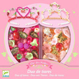 Djeco Tiaras Duo Pink - Princess and the Pea Boutique