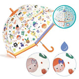 Djeco Umbrella changing colors - Faces - Princess and the Pea Boutique