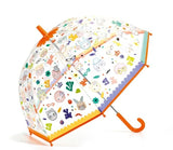 Djeco Umbrella changing colors - Faces - Princess and the Pea Boutique