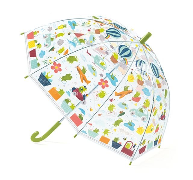 Djeco Umbrella - Froglets - Princess and the Pea Boutique