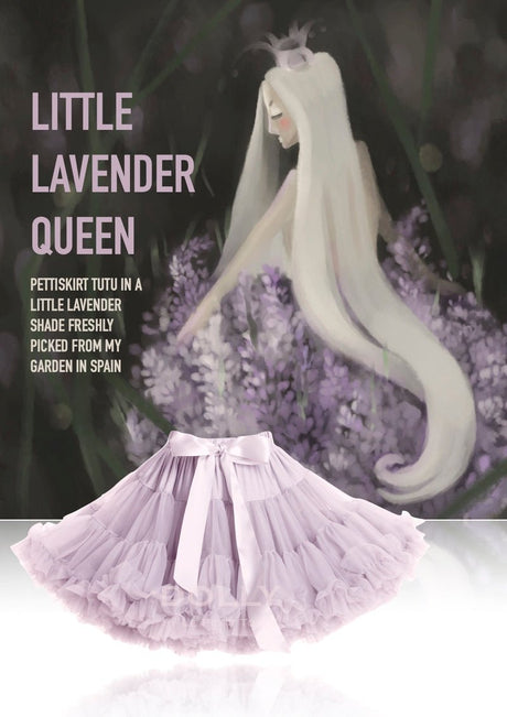 DOLLY BY LE PETIT TOM ® LITTLE LAVENDER QUEEN PETTISKIRT LITTLE LAVENDER - Princess and the Pea Boutique