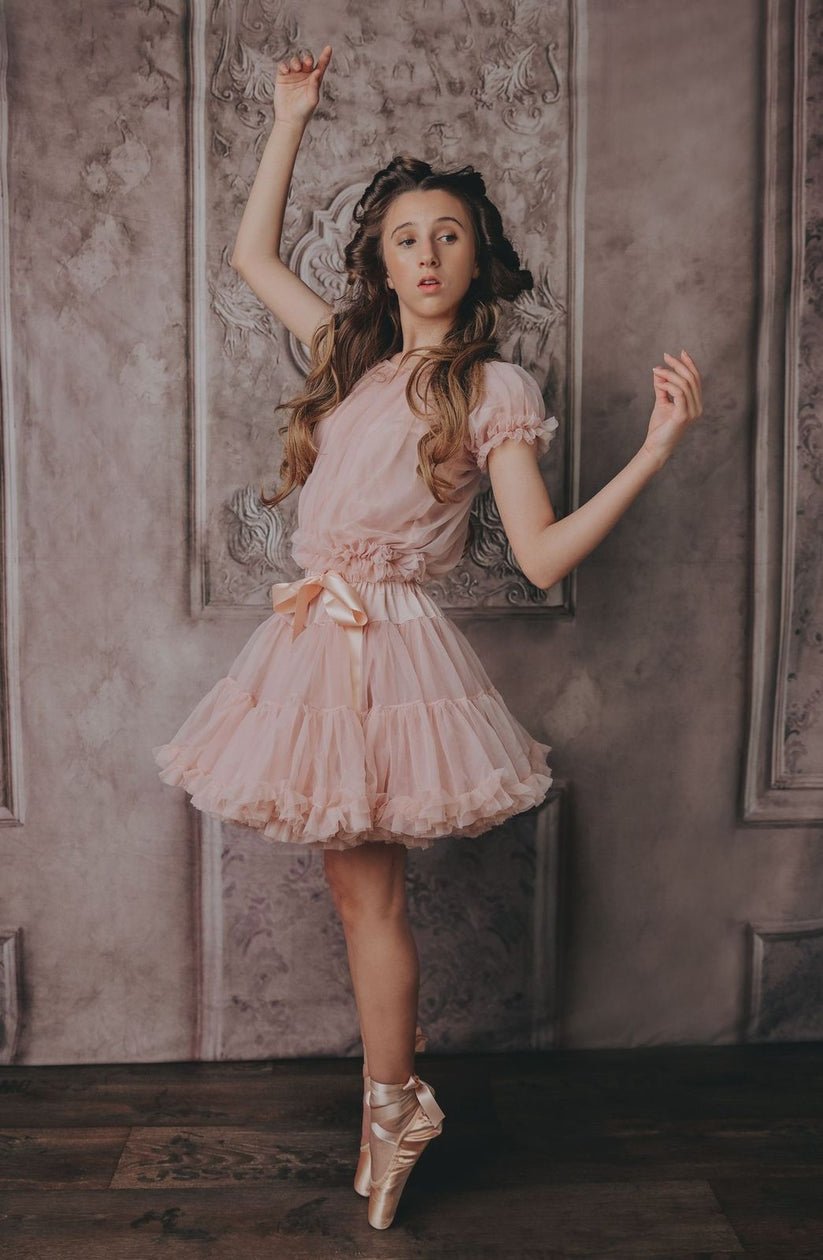 DOLLY Dorothy in the Land of Dolls Pettiskirt Ballet Pink - Princess and the Pea Boutique
