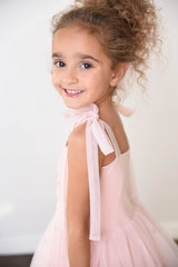 DOLLY Pearl Tulle Ballerina Dress - Dolly Pink - Princess and the Pea Boutique