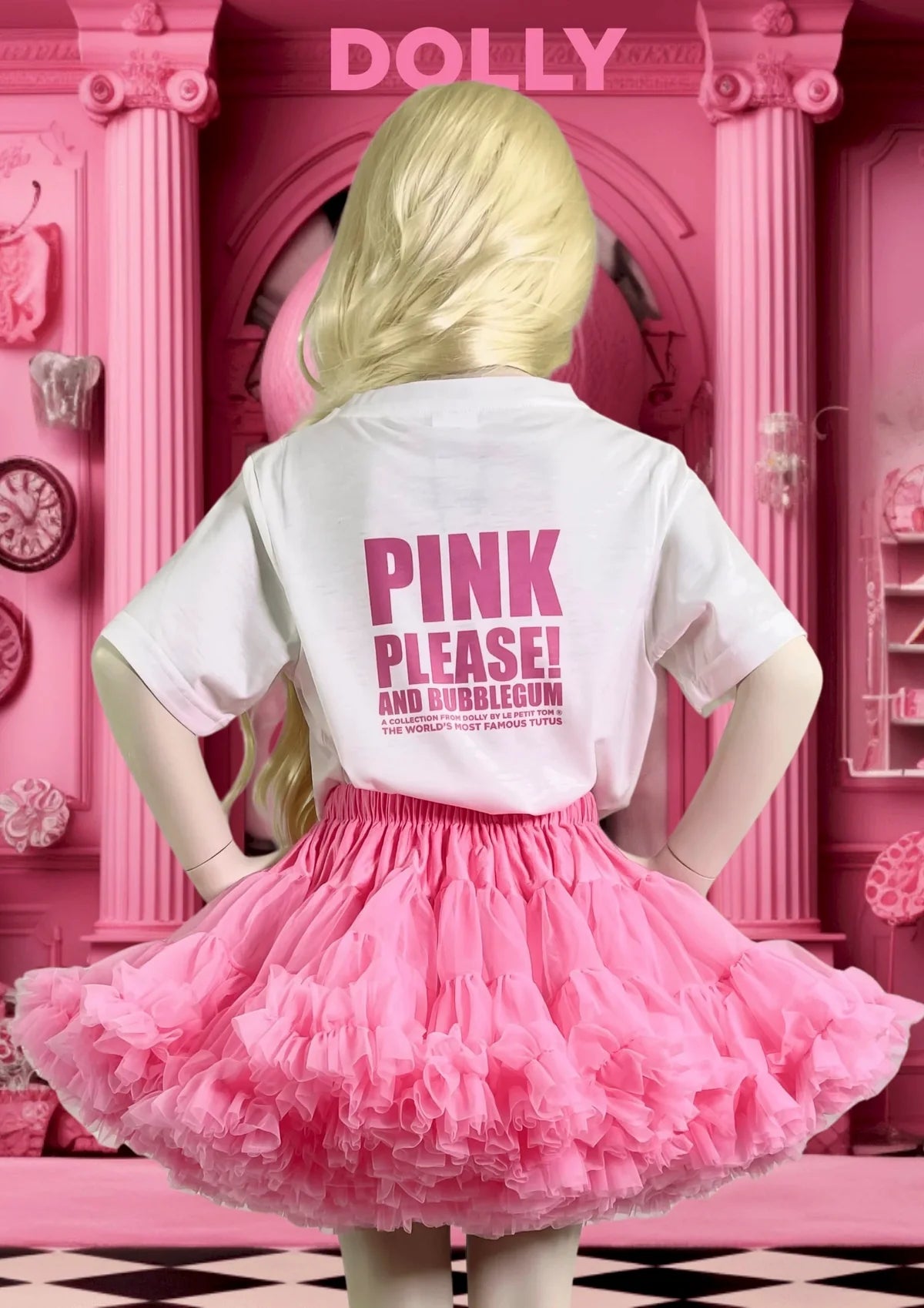 Dolly PINK PLEASE! Pettiskirt - Aurora Bubblegum Pink - Princess and the Pea Boutique