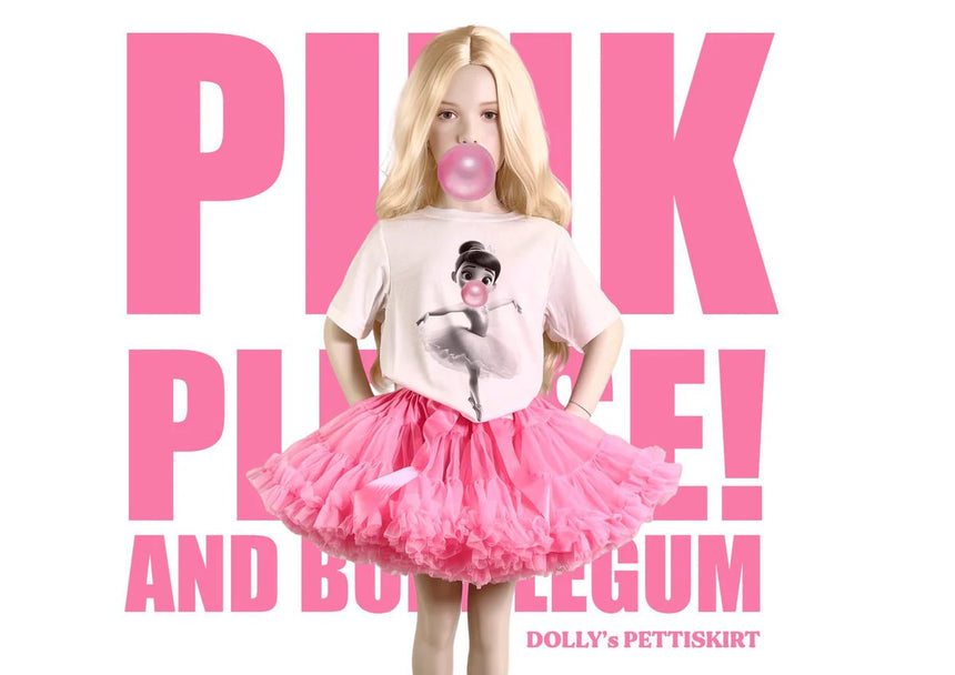 Dolly PINK PLEASE! Pettiskirt - Aurora Bubblegum Pink - Princess and the Pea Boutique