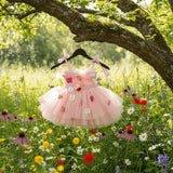DOLLY Potpourri Tulle Ballerina Dress - Dolly Pink - Princess and the Pea Boutique