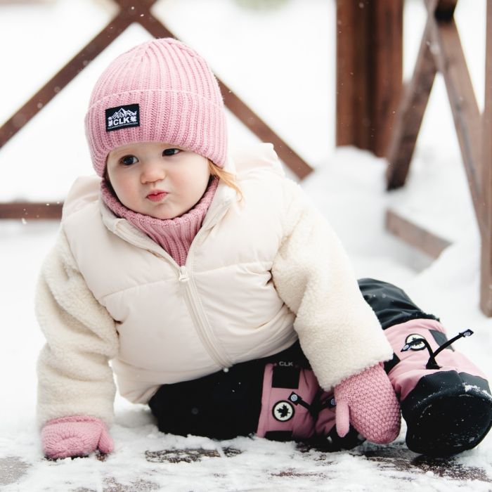 Calikids Soft Touch Knit Mitten - Lotus