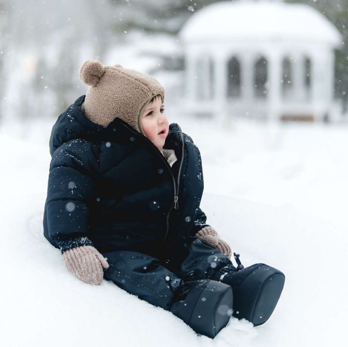 Calikids Teddy Bear Balaclava - Mocha