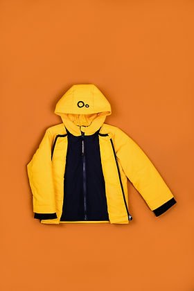 Duo Jacket - Mustard/Navy - Princess and the Pea Boutique