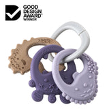 B.BOX Trio Teether - Peony