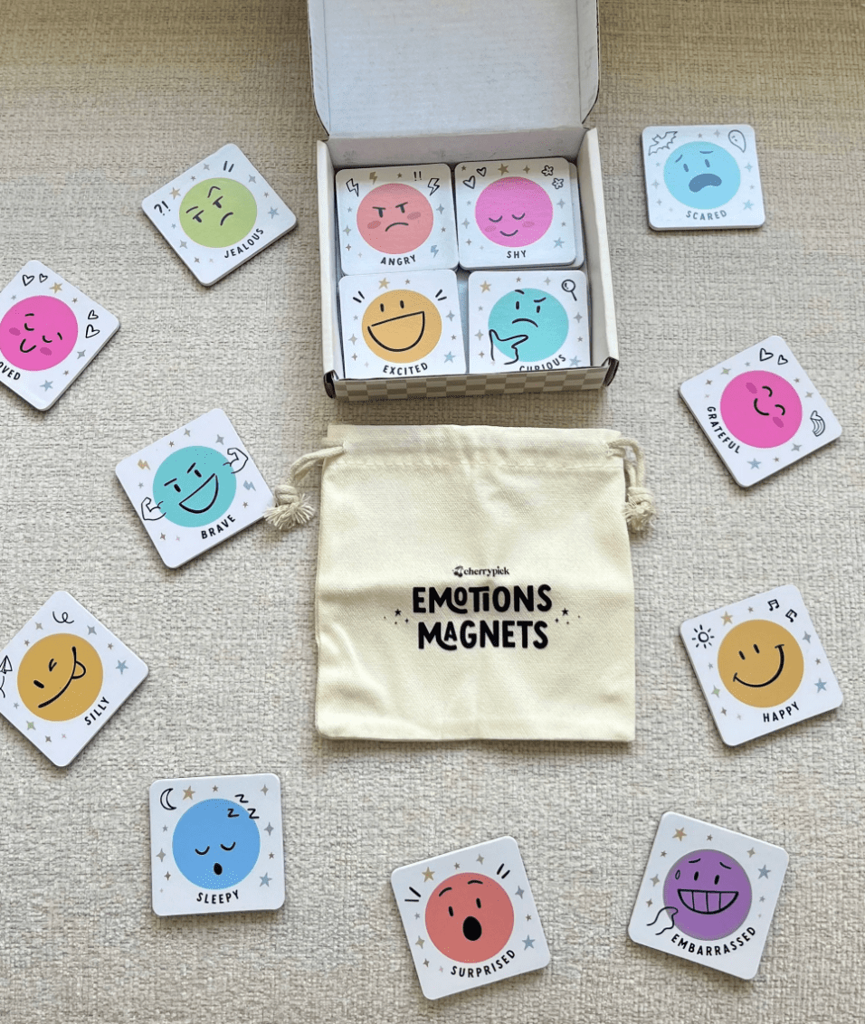 Emotions Magnets - Soft Foam Magnets (20pc set) - Princess and the Pea Boutique