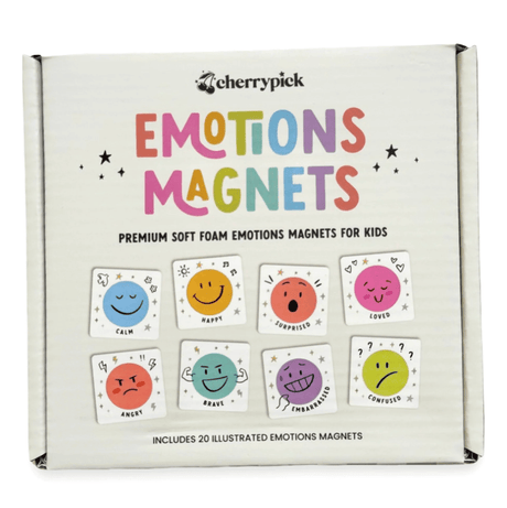 Emotions Magnets - Soft Foam Magnets (20pc set) - Princess and the Pea Boutique