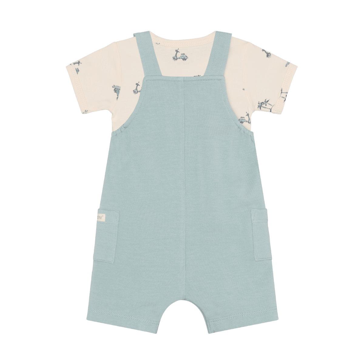 Fixoni Body and Romper Sweat Set - Scooter - Princess and the Pea Boutique