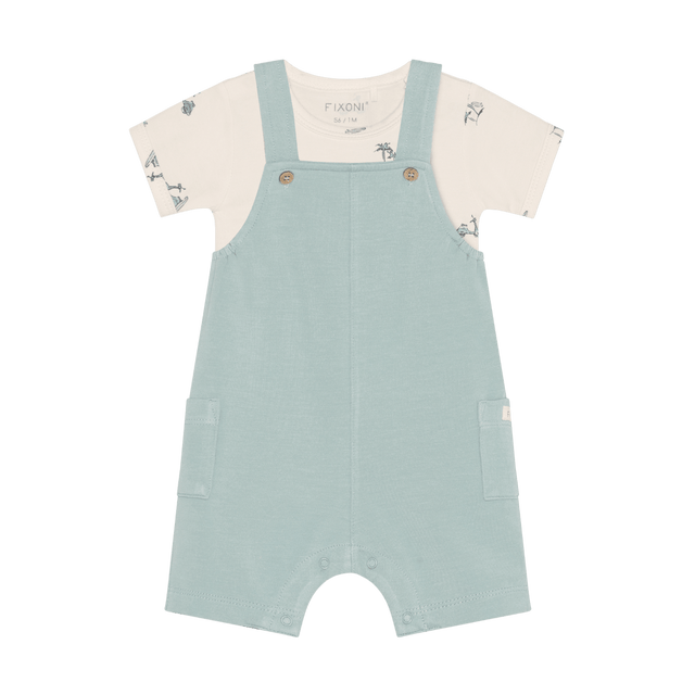 Fixoni Body and Romper Sweat Set - Scooter - Princess and the Pea Boutique