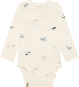 Fixoni Long Sleeve Bodysuit - Whale - Princess and the Pea Boutique