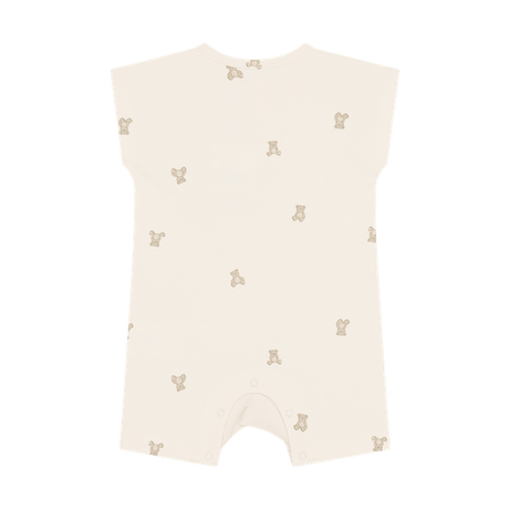 Fixoni Short Sleeve Romper - Bear - Princess and the Pea Boutique