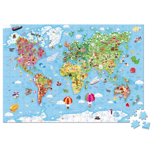 Janod Giant of the World Puzzle 300 pieces