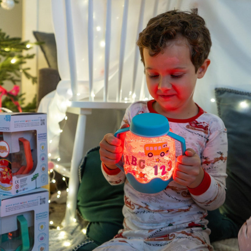 Glo Pals DIY Sensory Jar Gift Set - ABC Theme - Princess and the Pea Boutique