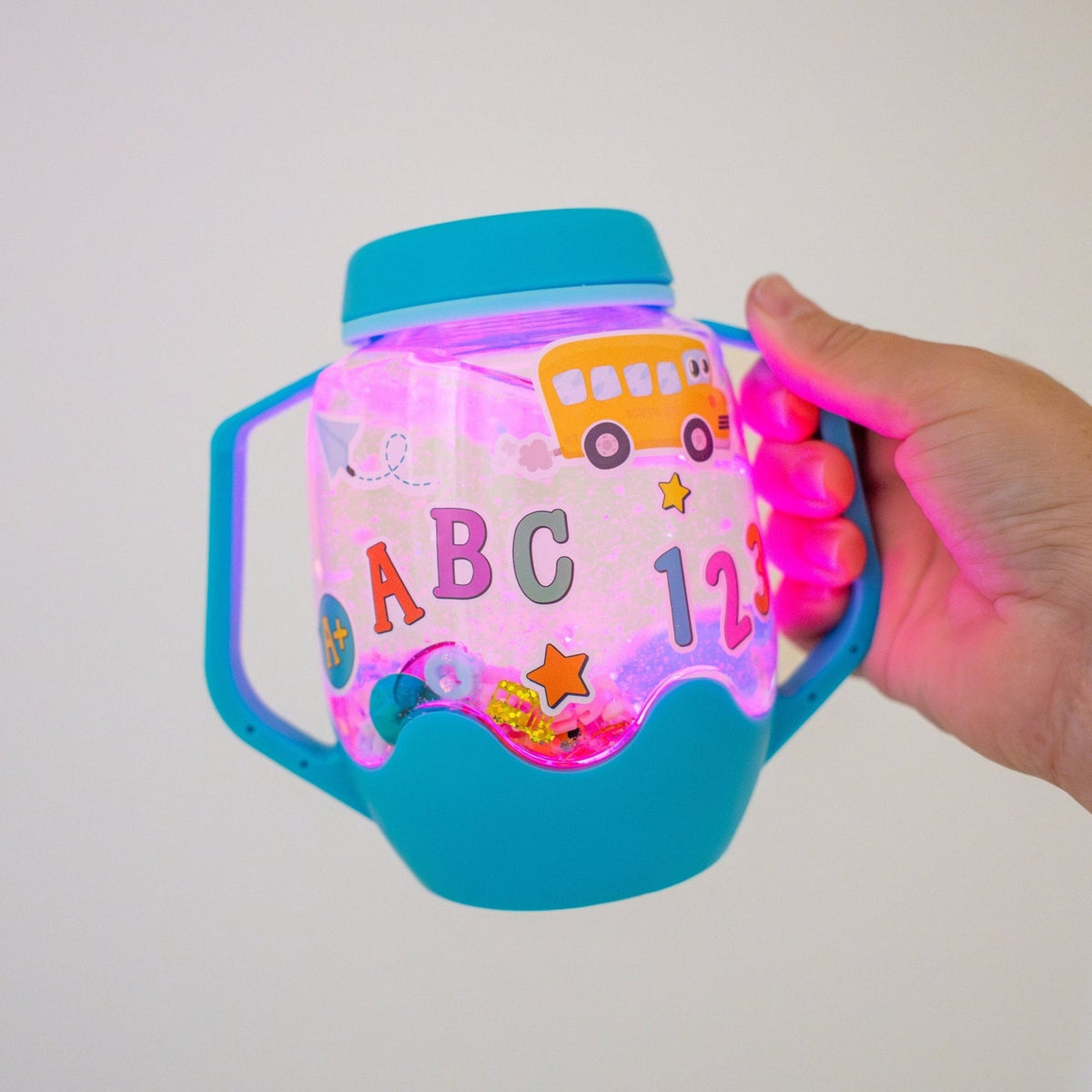 Glo Pals DIY Sensory Jar Gift Set - ABC Theme - Princess and the Pea Boutique