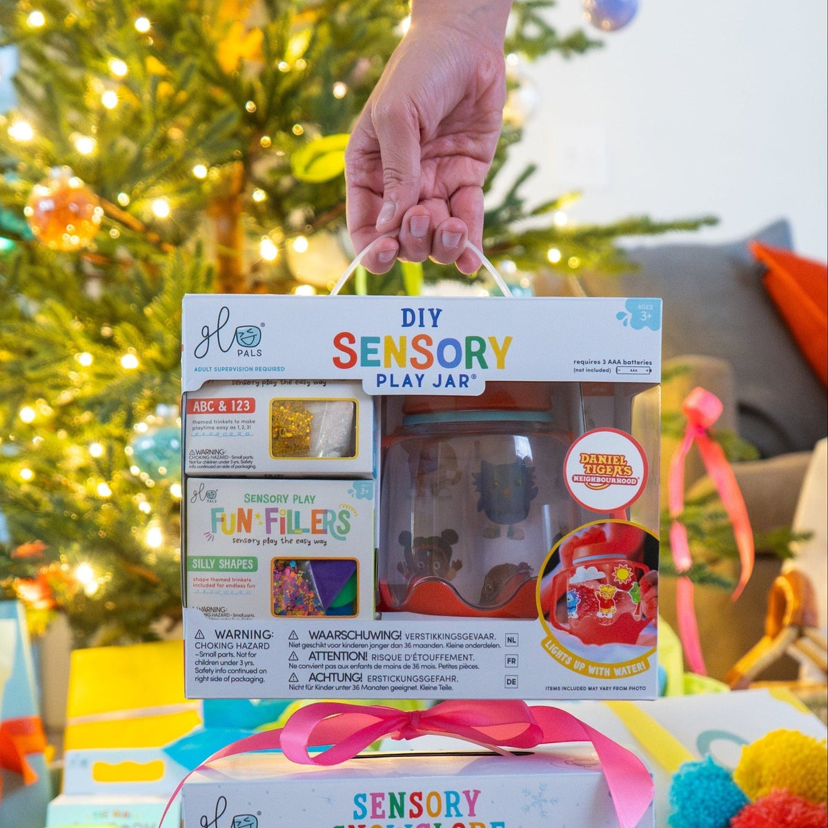 Glo Pals DIY Sensory Jar Gift Set - Daniel Tiger - Princess and the Pea Boutique