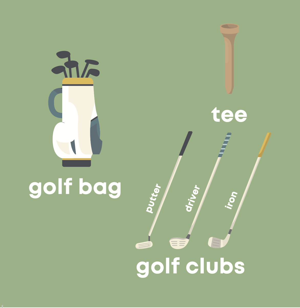 Golf Baby Book - Princess and the Pea Boutique