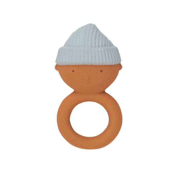 Gommu Ring Baby Teether - Almond - Princess and the Pea Boutique