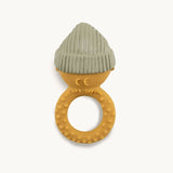 Gommu Ring Baby Teether - Peach - Princess and the Pea Boutique