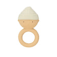 Gommu Ring Baby Teether - Vanilla - Princess and the Pea Boutique