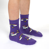 Good Luck Sock - Llamas, Unicorns and Whales Kids Socks - Princess and the Pea