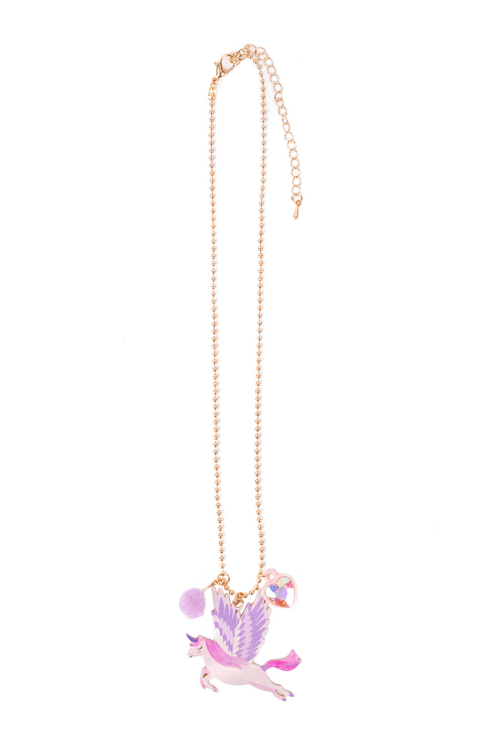 Great Pretenders - Amazing Alicorn Charm Necklace - Princess and the Pea Boutique