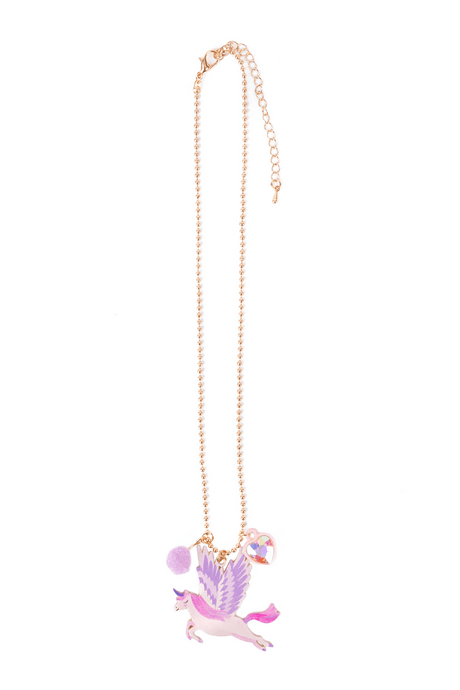 Great Pretenders - Amazing Alicorn Charm Necklace - Princess and the Pea Boutique