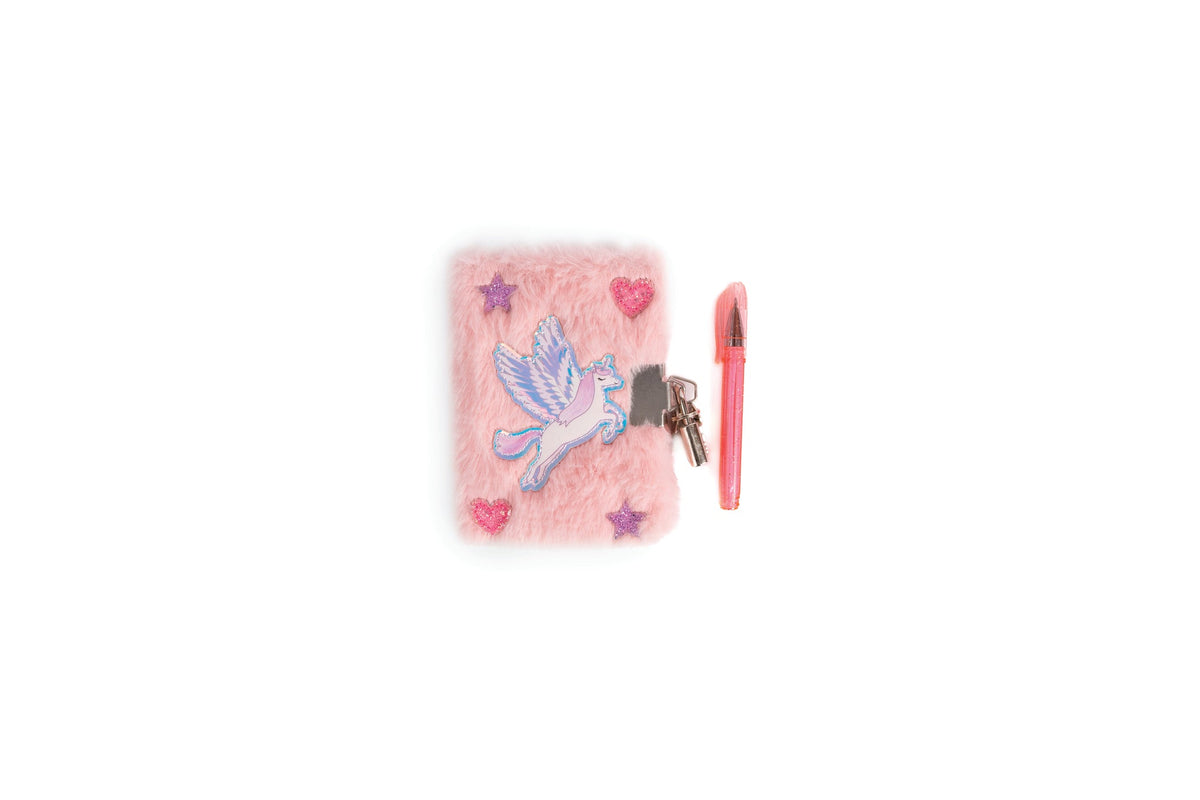 Great Pretenders - Amazing Alicorn Mini Furry Journal - Princess and the Pea Boutique