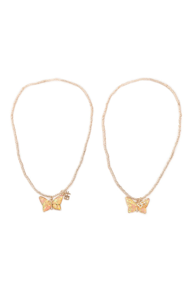 Great Pretenders - BFF Butterfly Share & Tear Necklaces - Princess and the Pea Boutique