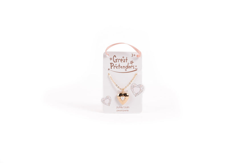 Great Pretenders - Birthstone Heart Lockets - Princess and the Pea Boutique