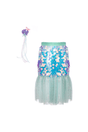 Great Pretenders - Bling Bling Mermaid Skirt & Hairclip Set Mint - Princess and the Pea Boutique