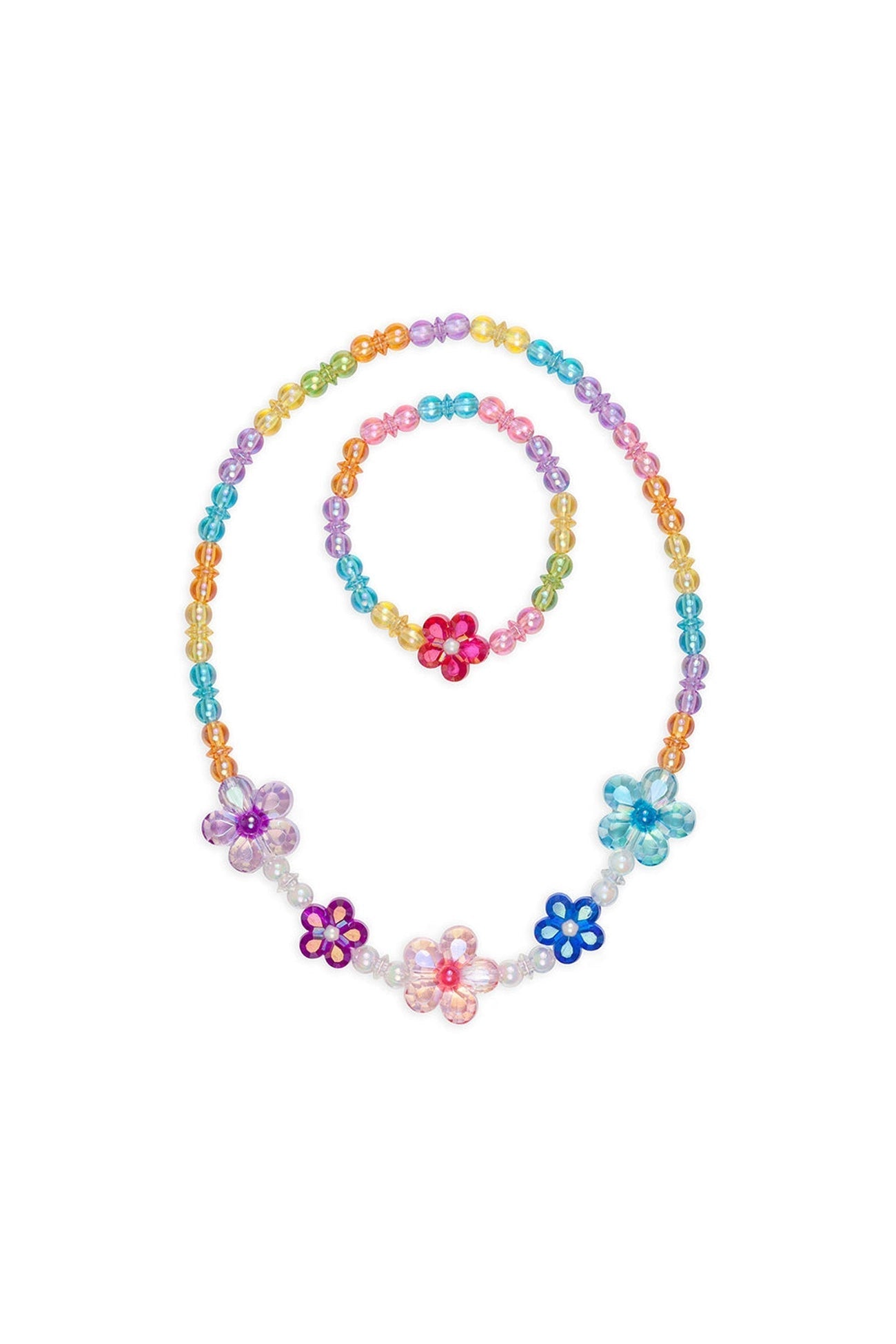 Great Pretenders - Blooming Beads Necklace & Bracelet Set - Princess and the Pea Boutique